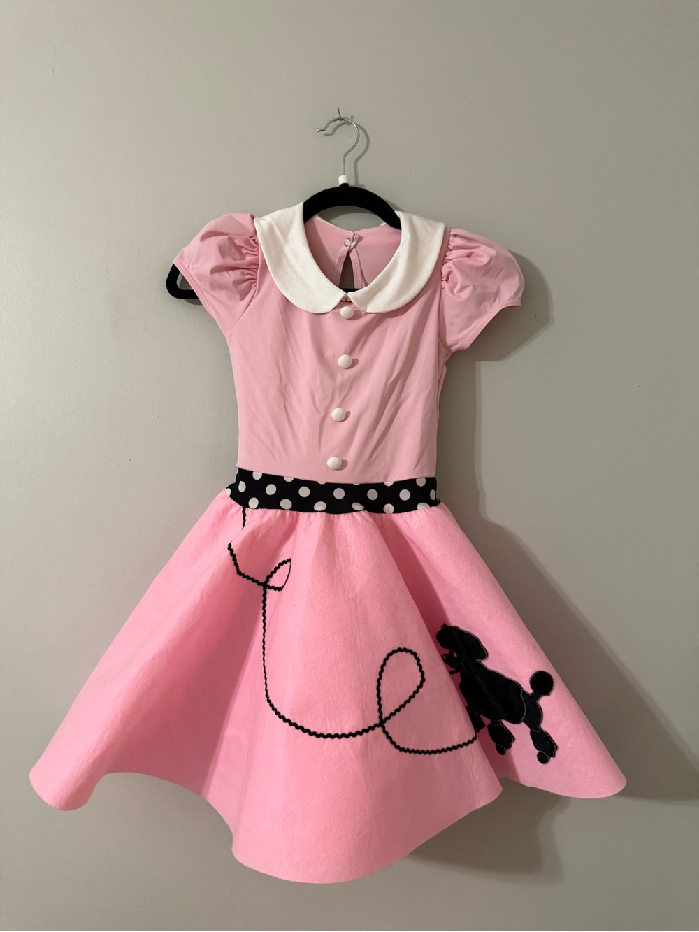 Weissman Character Hound Dog Poodle Dress Dance Costume Girls MC 10/12